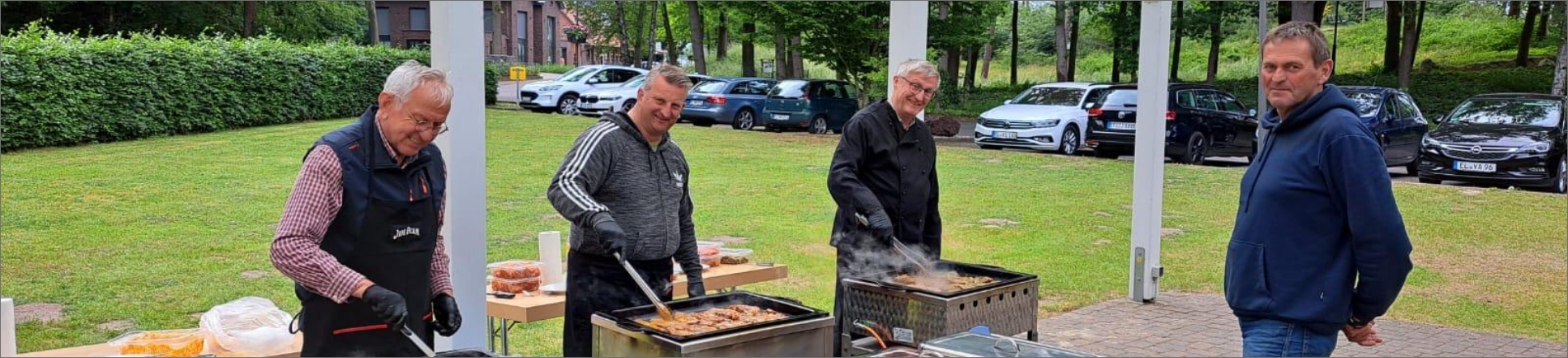 Der KuBiVe grillt für einen Verein.